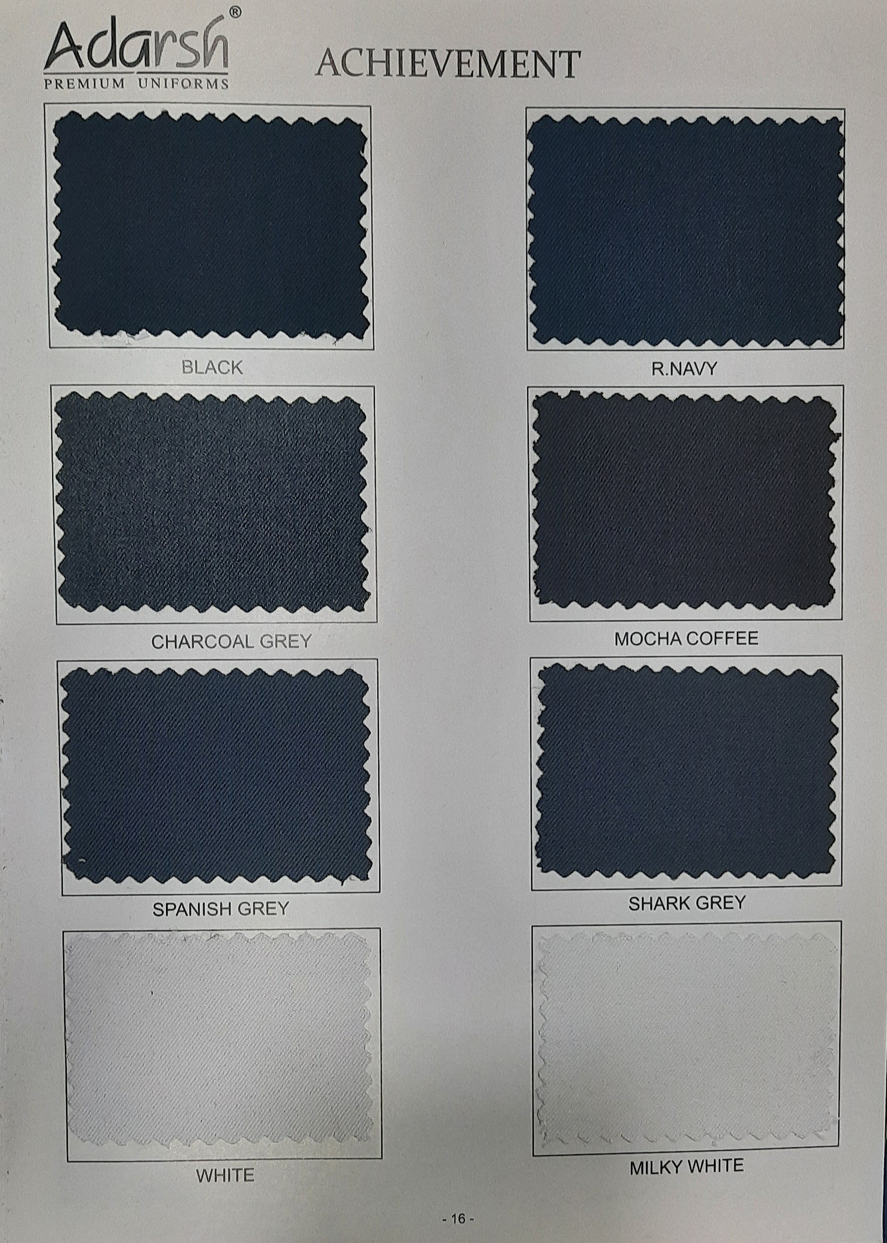 Quick Dry Gabardine Uniform Fabric