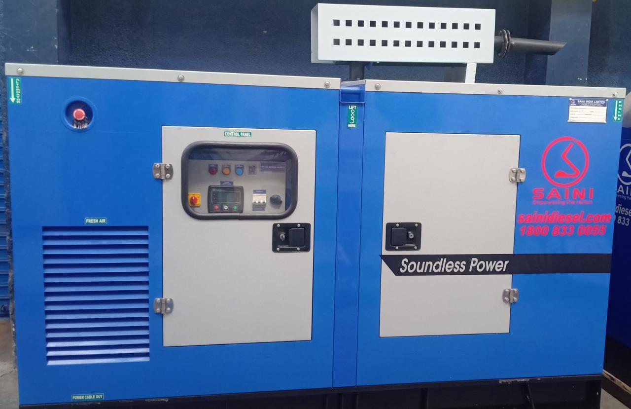 Silent Diesel Generator Engine Type: 4-stroke