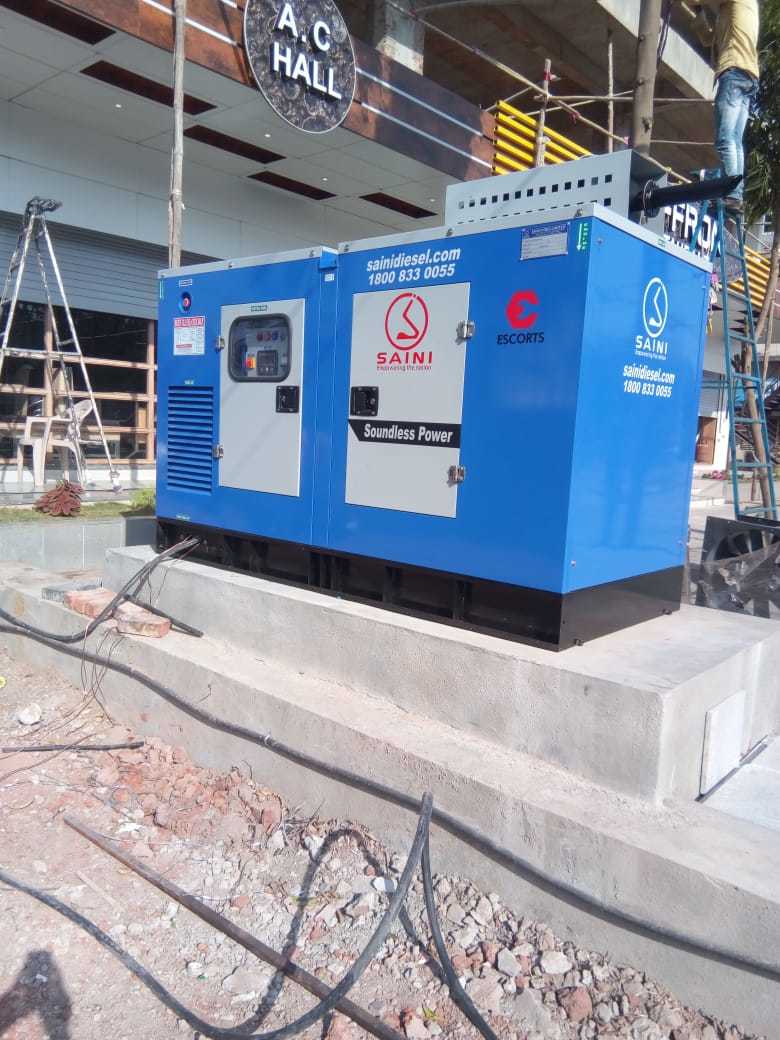 Silent Diesel Generator Engine Type: 4-stroke