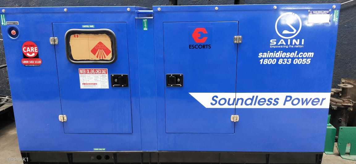 Silent Diesel Generator Engine Type: 4-stroke