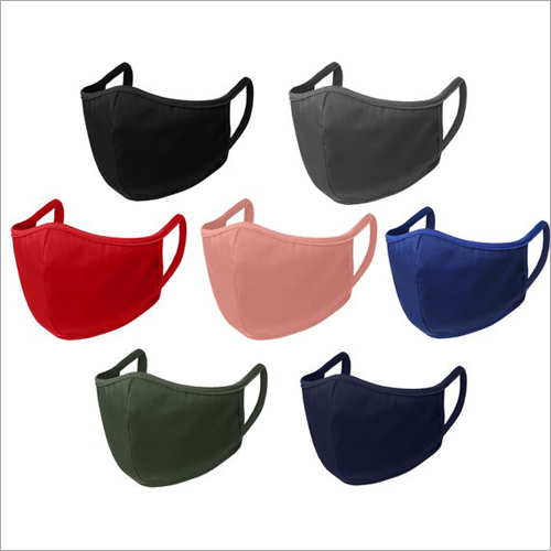 Cotton Face Mask - 100% Cotton, Standard Size | Soft, Comfortable, Unisex Design, Ideal for Public Use and Household Protection