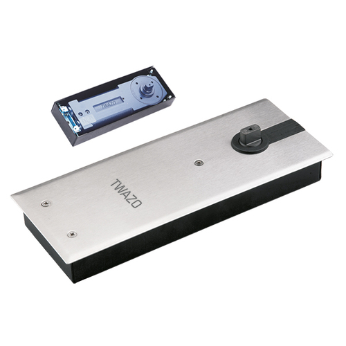 Double Spring Floor Hinge - Durable Stainless Steel, Heavy-Duty Mechanism for Smooth Operation