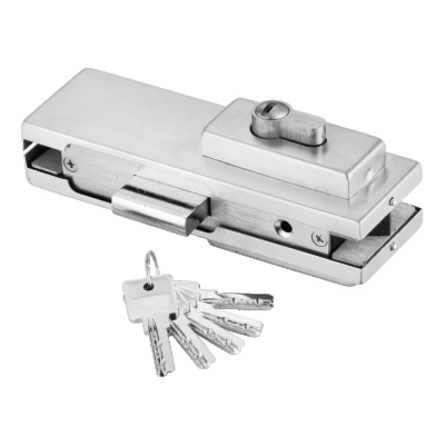 Corner Patch Lock with Strike Plate