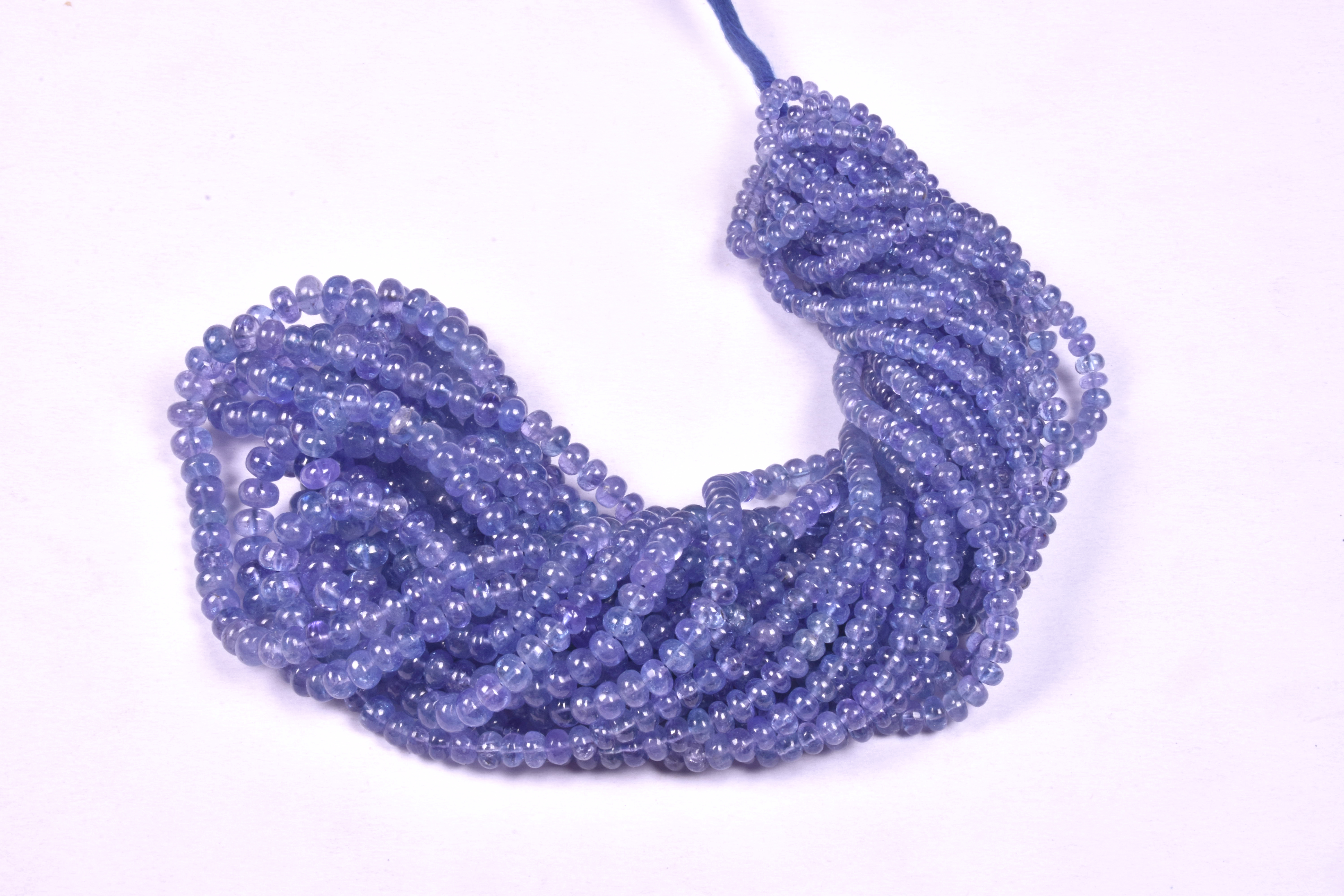 Tanzanite Plain Round Beads