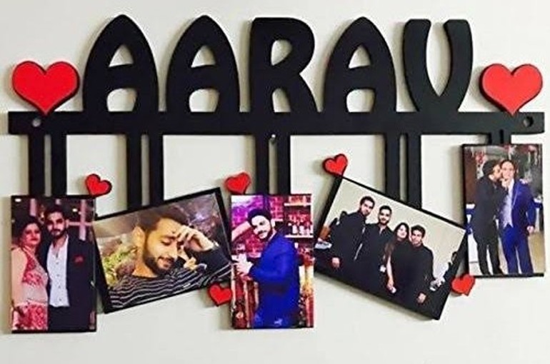 Pvc Hanging Personalize Photo Frame