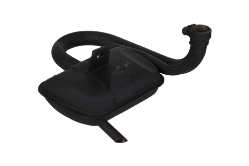Two Wheeler Exhaust System Silencer Assembly