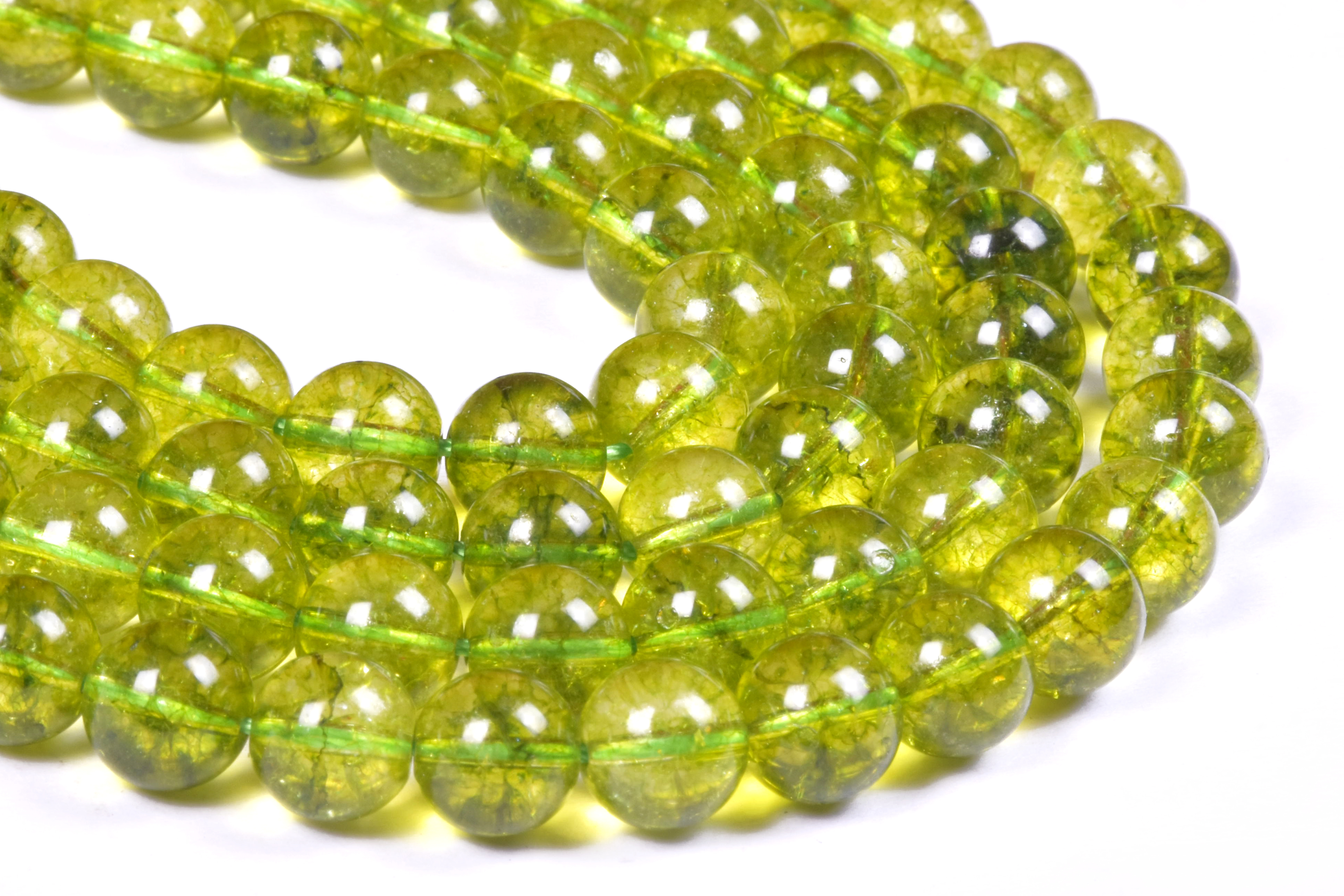 Peridot 8 Mm Beads
