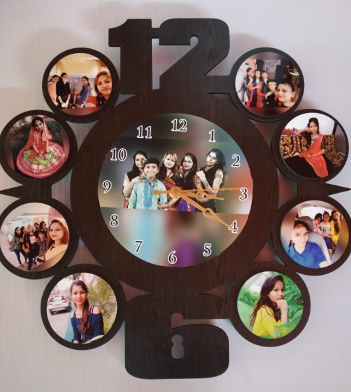 Pvc Customized Printed Wall Clock