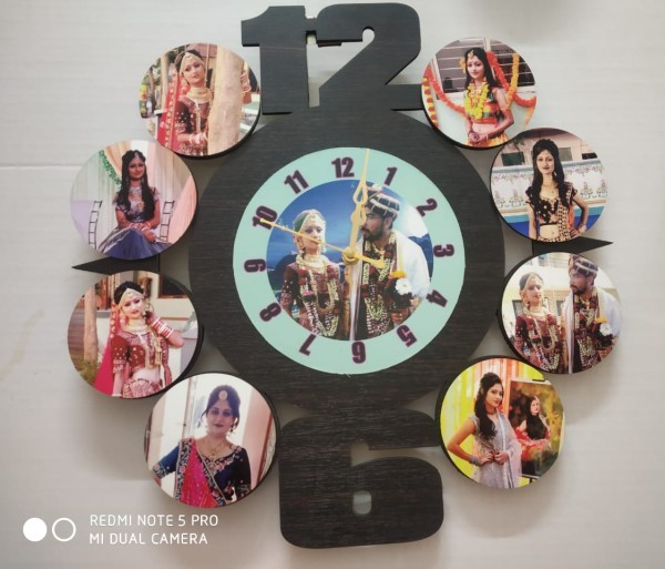Pvc Customized Printed Wall Clock