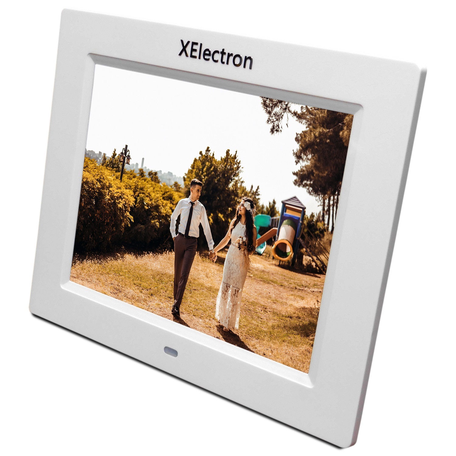 Xelectron 8 Inch White Ips Display Digital Photo Frame