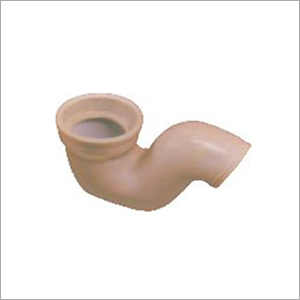 White Ceramic P Trap