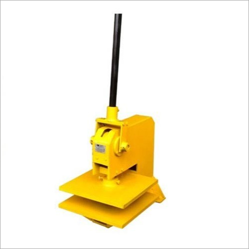 Manual Chappal Making Machine - Iron Material, Hand Operated Design | High Efficiency, Lower Energy Consumption, 7-8 Pieces Per Minute