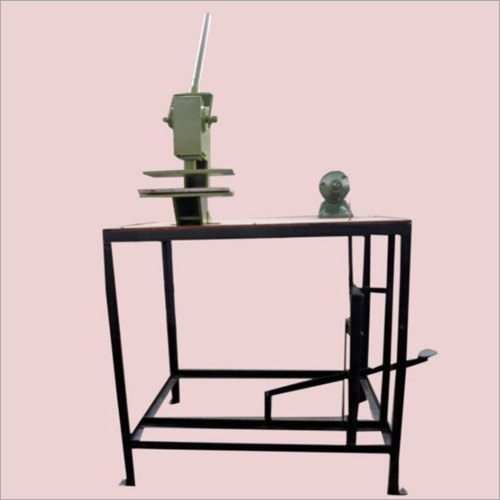 Manual Chappal Making Machine - Iron Material, Hand Operated Design | High Efficiency, Lower Energy Consumption, 7-8 Pieces Per Minute
