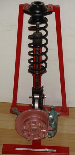 Cut Section Model of Complete One Side Macpherson