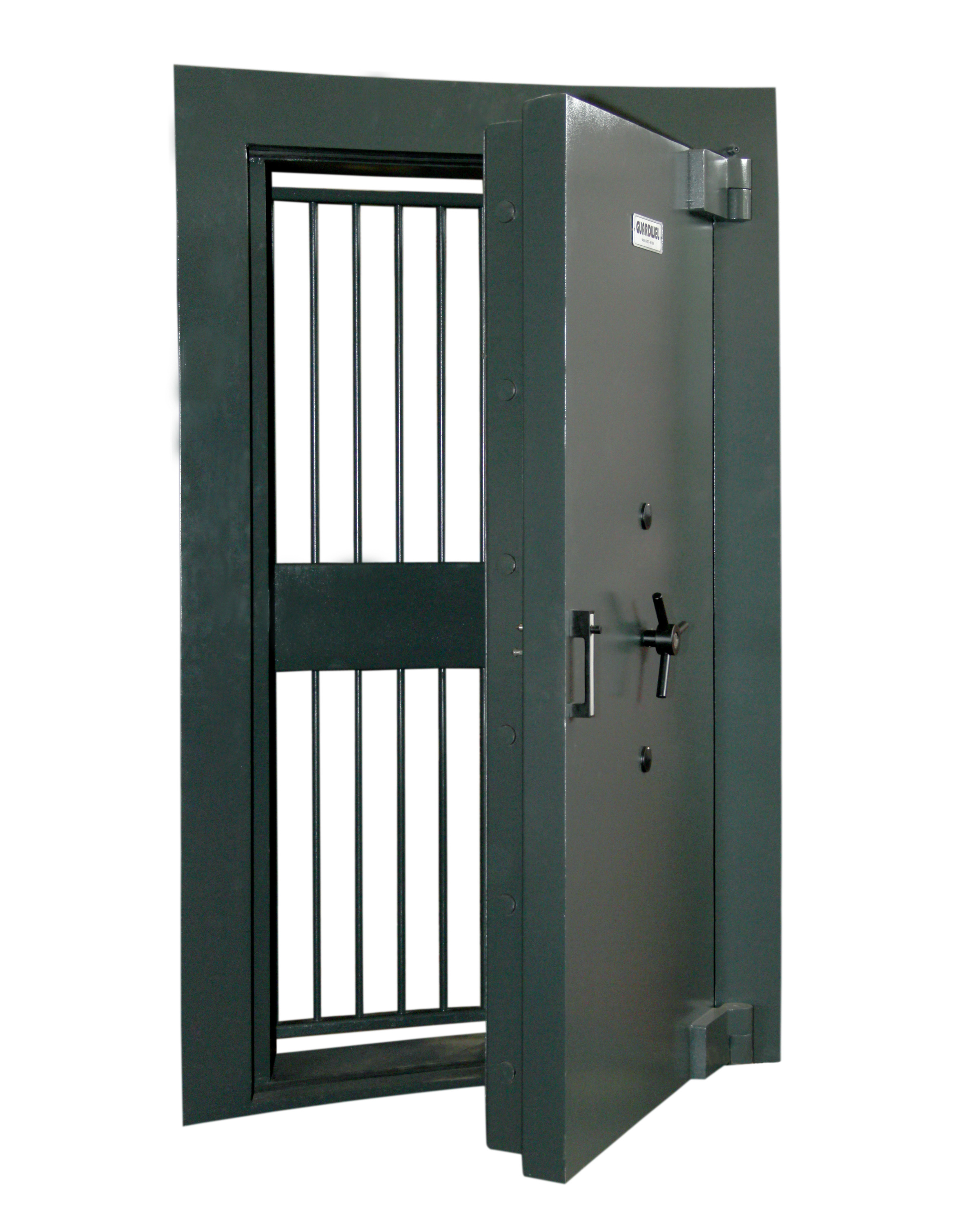 Strongroom Doors - Tough Steel & Armor Plates, 36"x78" To 52"x86" | Impeccable Design, Flame & Hammer Resistant, Dual Control Key Lock