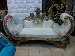 Wooden Antique Sofa - Color: As Per Client Choice