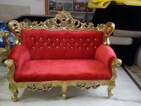 Wedding Sofa - Color: As Per Client Choice