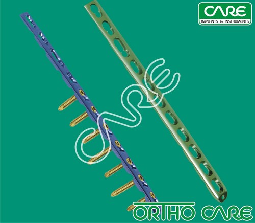 ब्लू एंड ग्रीन लॉकिंग प्लेट मेटाफ़ेसियल 3.5 एमएम