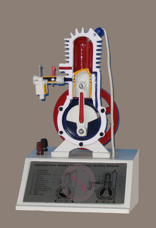दो स्ट्रोक इंजन का मॉडल