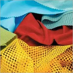 Sportswear Mesh Fabric - Polyester, Width 58-60", GSM 220-260 | Plain Pattern, Lightweight & Washable, Versatile for Casual and Fashionwear