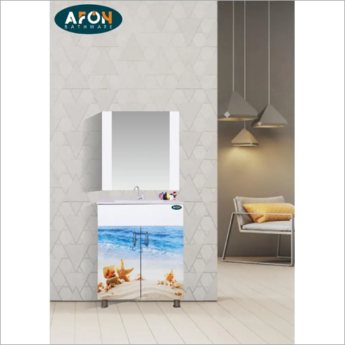 Designer Print PVC Vanity Cabinet