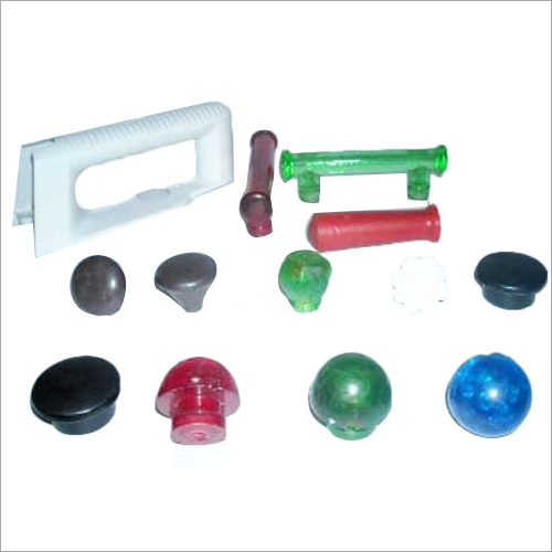 Plastic Handles - High-Grade Plastic, 2" Length, 0-10mm Thickness | Chemical & Heat Resistant, Easy Grip Design, Injection Moulded Finish, Multiple Colors Available