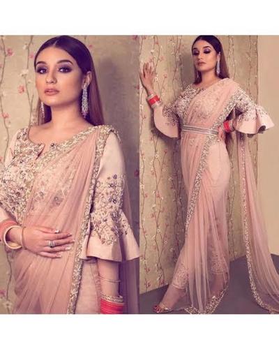 Designer Sarees - Elegant Multi-Colored Party Wear | Luxurious Fabric, Unique Pattern, Ideal for Celebrations