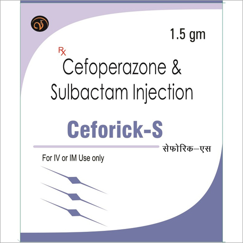 1.5 gm Cefoperazone and Sulbactam Injection