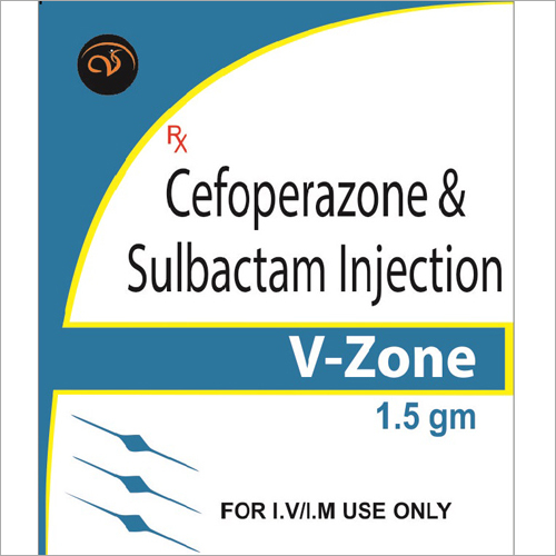 1.5 gm Cefoperazone and Sulbactam Injection