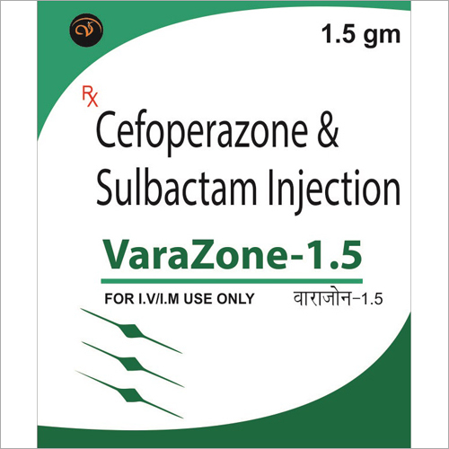 1.5 gm Cefoperazone and Sulbactam Injection
