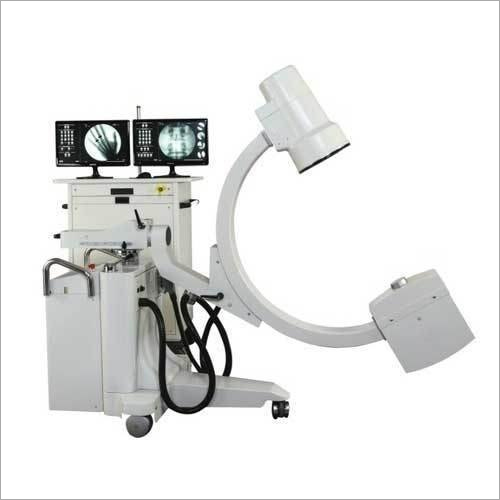 C-Arm Machine - Aluminum and Steel, 1200 x 1000 x 1800 mm , High-Frequency X-ray Tube with 12-Inch Image Intensifier and DICOM Compatible Software