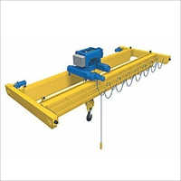 Electric EOT Cranes - Steel, 10-30m Span, Yellow Color, 10 Ton Capacity, 6m Lift Height, 15kW Motor Power | Ideal for Lifting & Transporting Heavy Loads
