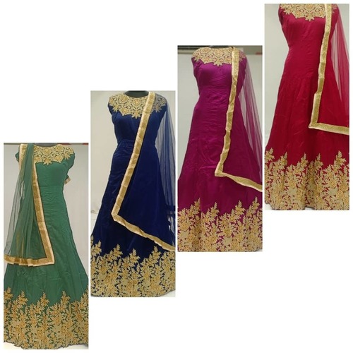 मल्टी कलर इंडोवेस्टर्न ड्रेसेस