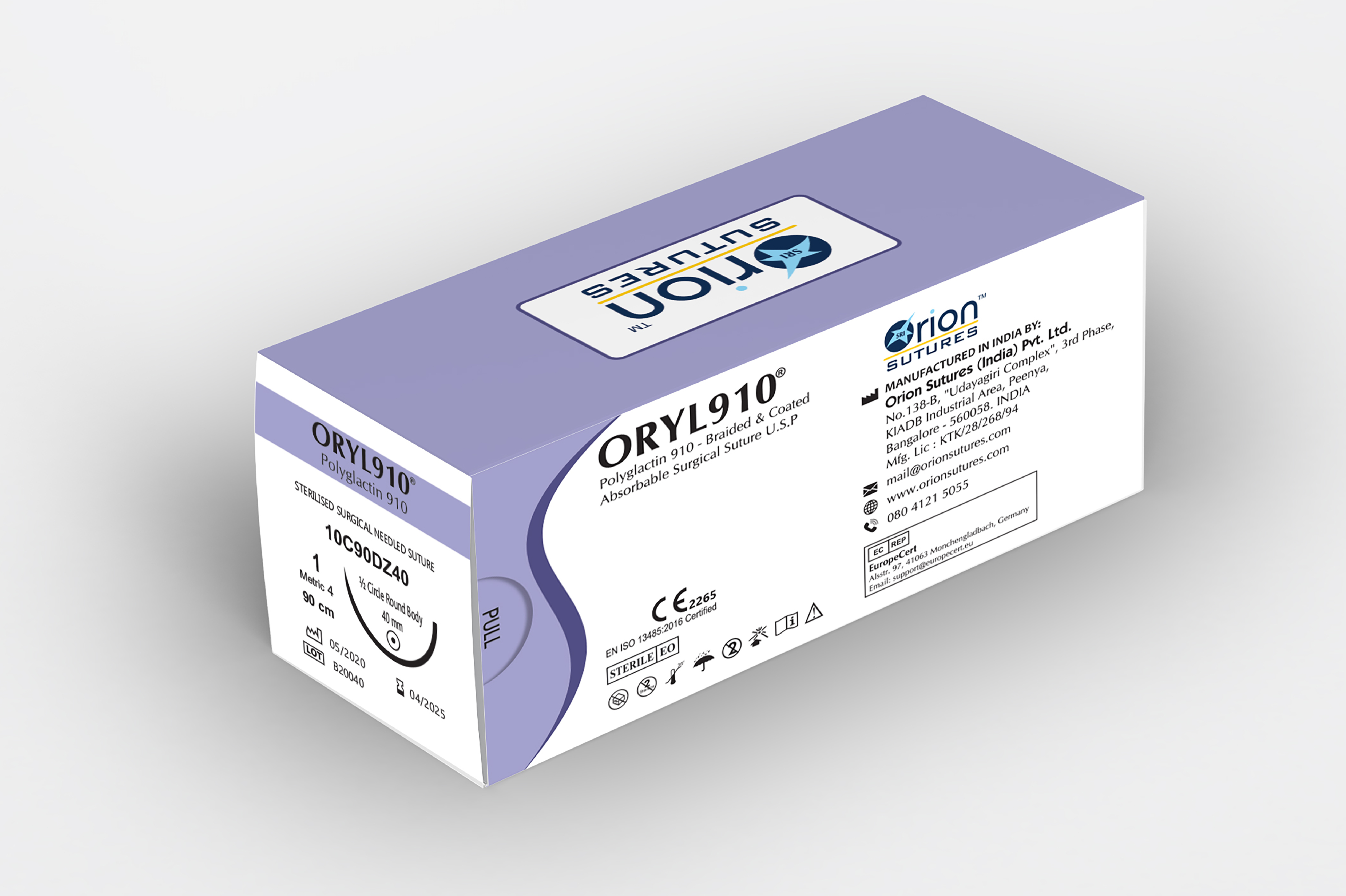 Polyglactin 910 Suture