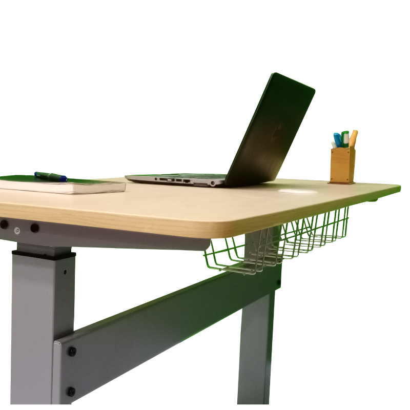 Maple Height Adjustable Desk, Pneumatic (H-max 2.0)