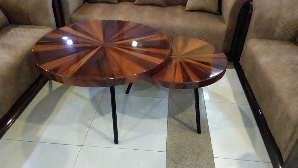Polyester Back Sofa Set