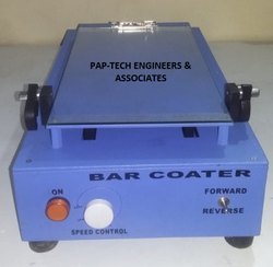 Lab Bar Coater - Stainless Steel, 27x15cm Surface | Digital Control, 7 Coating Rods, Heat Resistant, Variable Speed 2-15mm/min