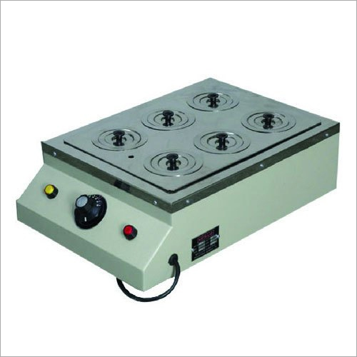 Water Bath - 6 & 12 Hole Capacity | Stainless Steel, Laboratory Use, Ambient to 100°C Temperature Range