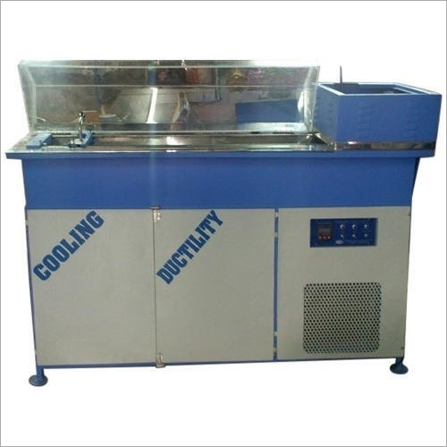 Industrial Ductility Testing Machine - Cast Iron, 220-230 V, 250-270°C Temperature | Automatic Operation, Electric Power Source, Penetration Testing for Various Materials