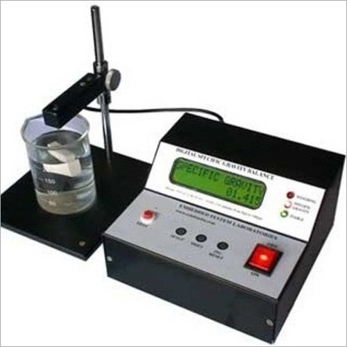 Direct Reading Model Digital Specific Gravity Balance - Material: Ms Painted