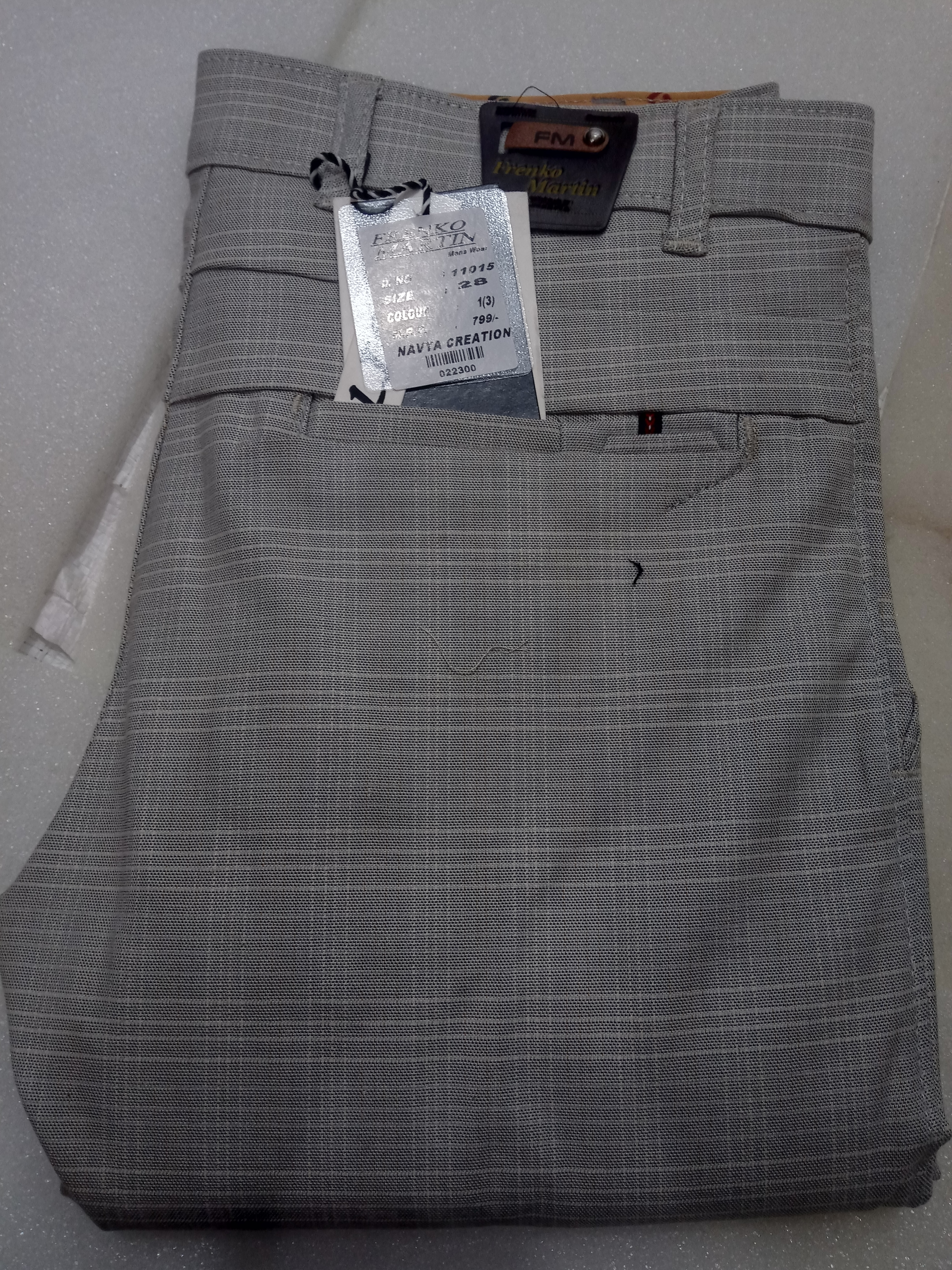 Blue Mens  Trouser