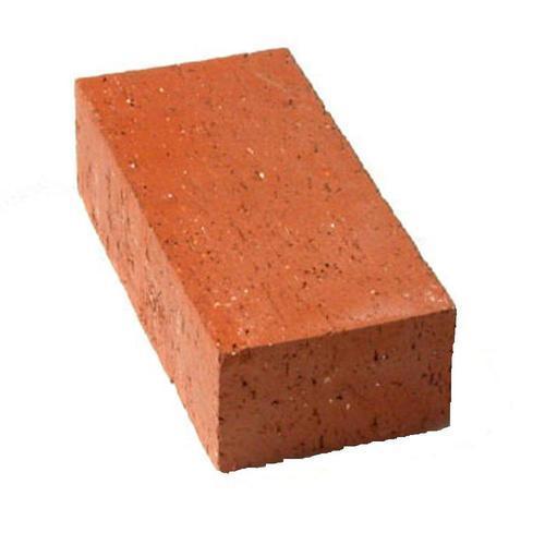 Red Clay Brick - Clay Material, 2.25 X 3.75 X 9 Inches, Red Color | Durable, Weatherproof, Eco-friendly, Cost-effective, Versatile