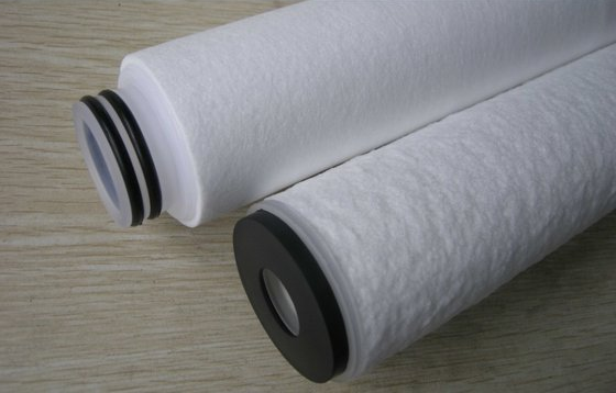 Melt Blown Spun Filter Cartridge - Pp, 10"/20"/30"/40"/50", White | Filter Rating: 1, 5, 10, 20 - Ideal For Water, Waste Water, And Pre-filtration Applications