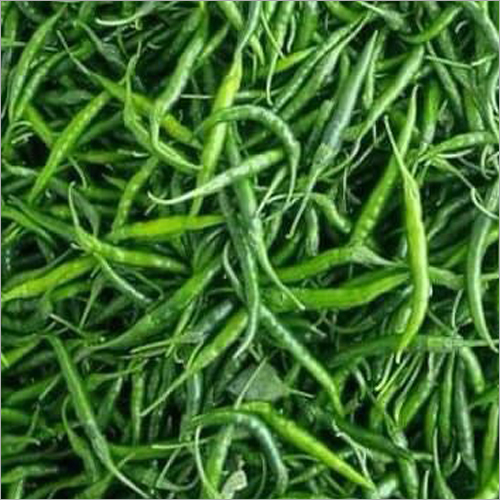 Natural Green Chilli - Organic, Fresh Shape | Ideal for Culinary Use, Sustainably Sourced, Naturally Grown In India