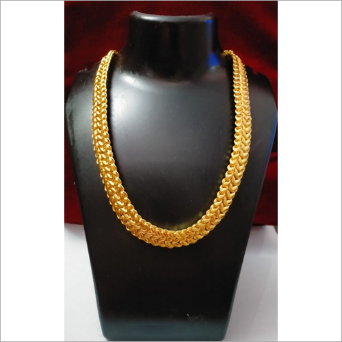 गोल्डन स्टाइलिश इमिटेशन गोल्ड चेन