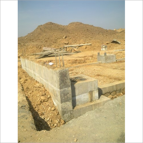 Pit Less Type Weighbridge Foundation