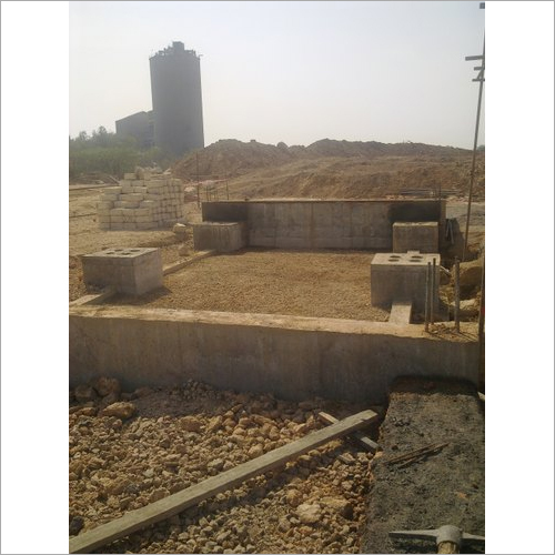 Pit Less Type Weighbridge Foundation