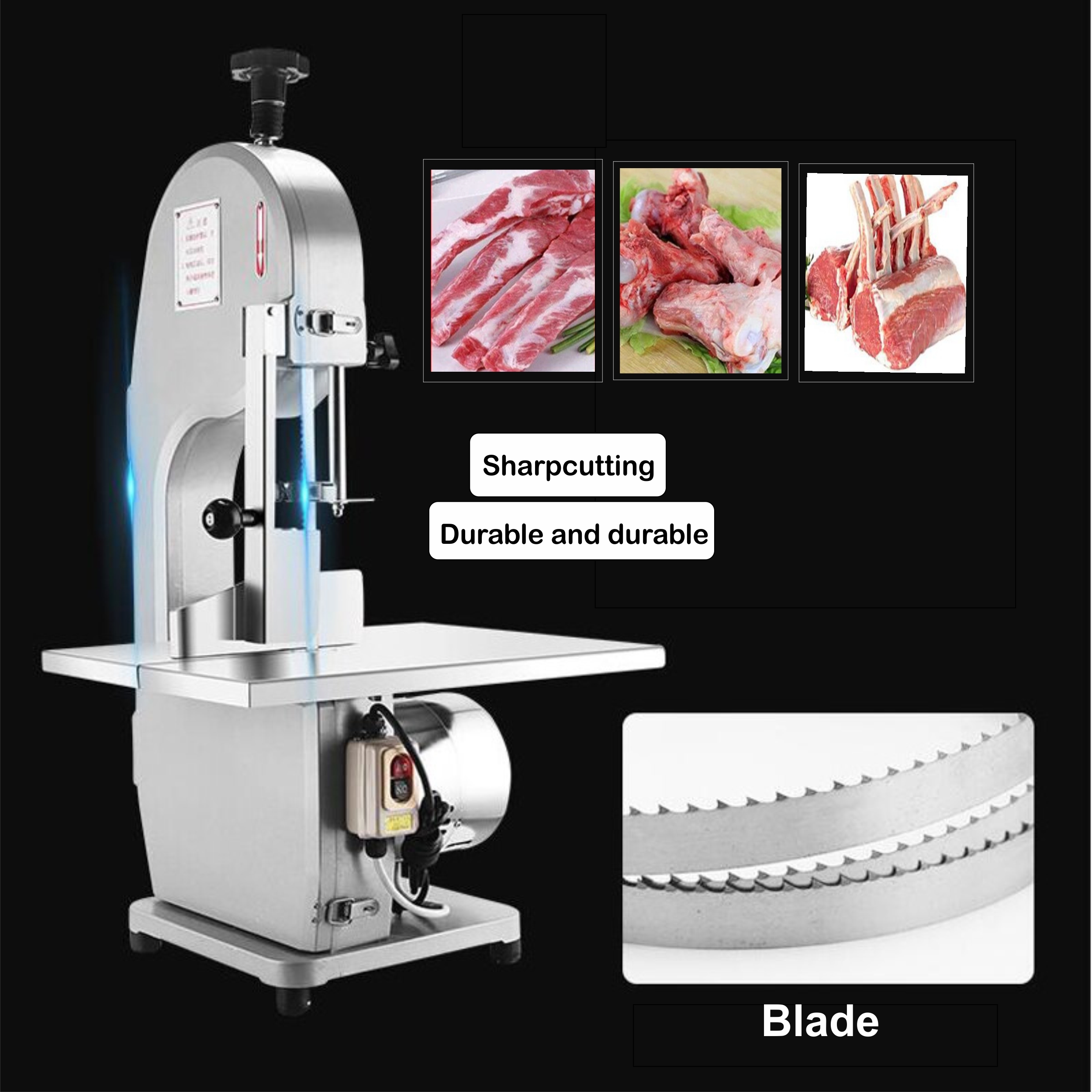 Bone Saw Meat Cutter - Bladeâ Size: 170 Mm