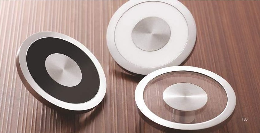 Stainless Steel Door Knob - S.s 304 Grade Material, 4"x4" Size, White Acrylic Finish | Elegant Jasmine White Design For Modern Doors