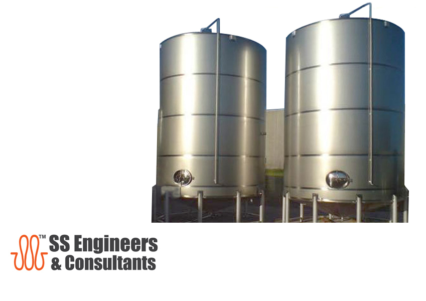 Milk Storage Tank - 1000l-60kl Capacity | New Ss304 Stainless Steel, Efficient Milk Processing, Ideal For Storage